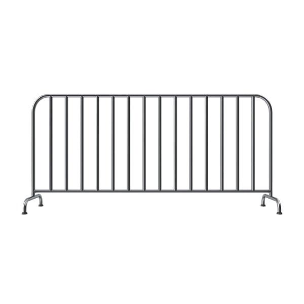 we offer the option to customize the crowd control barricade rental with event branding or logos